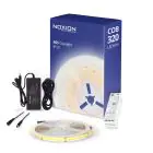 Noxion LED Strip Naga 5 Meter Complete Set - Smart Wifi - 24V - 320LEDs/m - COB - 8W/m - 965 Daglicht | 8mm - IP20 - Beste Kleurweergave