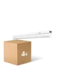Voordeelpak 4x Ledvance LED Montagebalk Linear Compact Schakelaar 8W 800lm - 830 Warm Wit | 60cm