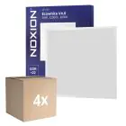 Voordeelpak 4x Noxion LED Paneel Ecowhite V4.0 28W 3200lm - 830 Warm Wit | 60x60cm - Philips driver