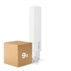 Voordeelpak 9x Philips CorePro PL-C LED 8.9W 1100lm - 840 Koel Wit | 2-Pin - Vervangt 26W