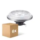 Voordeelpak 6x Philips MASTER LED Spot G53 AR111 10.8W 620lm 9D - 930 Warm Wit | Beste Kleurweergave - Dimbaar - Vervangt 50W