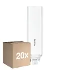 Voordeelpak 20x Philips CorePro PL-T LED Lamp HF 18.5W - 840 Koel Wit | 4-Pin - Vervangt 42W