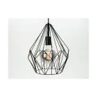 Eglo Hanglamp Carlton Staal Zwart | IP20 - Geschikt voor 1x E27 
