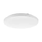 Eglo Wand en Plafondlamp Frania Staal Wit 5.5W 600lm - 830 Warm Wit | IP20 