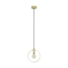 Eglo Hanglamp Manizales Staal Goud | IP20 - Geschikt voor 1x E27 