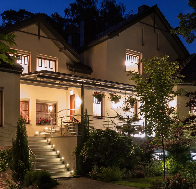 Wandlampen voor buiten bij Woningen